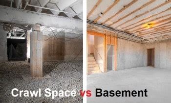 basement vs crawl space