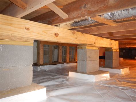 concrete crawl space