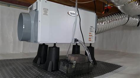 crawl space dehumidification