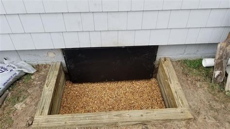 crawl space entrance well