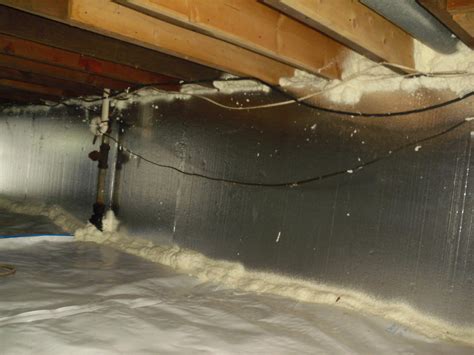 crawl space foam insulation