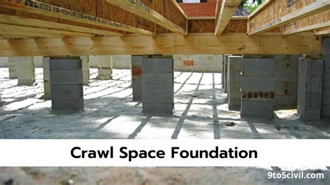 crawl space foundation plans