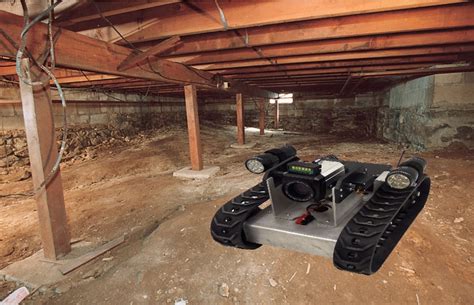 crawl space inspection robot