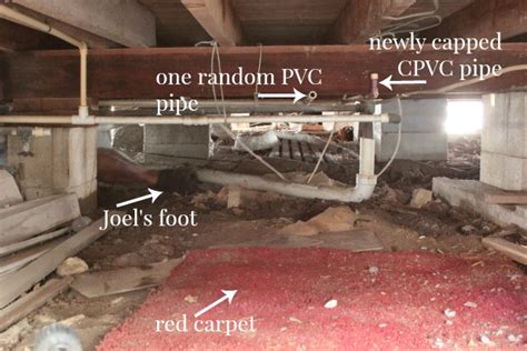 crawl space plumbing