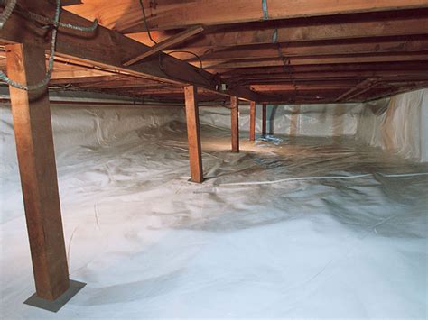 how to seal a crawl space