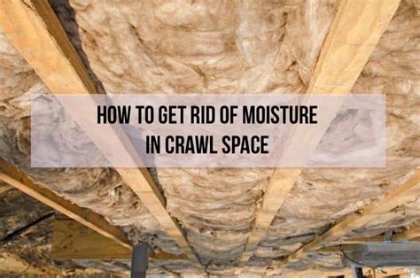 proper humidity for crawl space