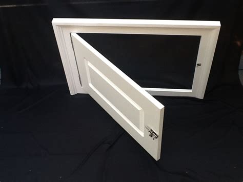 pvc crawl space door