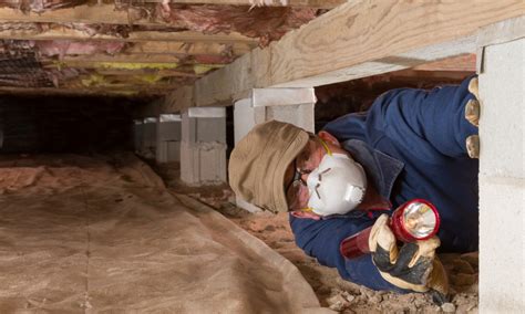 standing water in crawl space