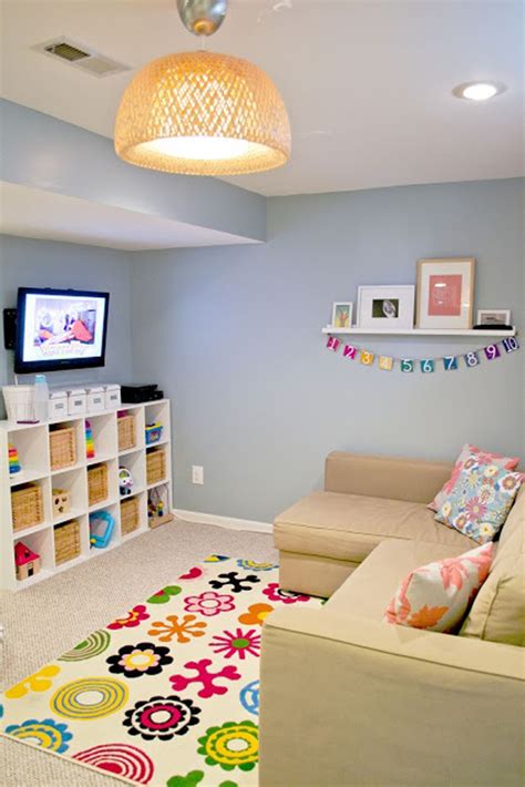 Basement Playroom Ideas for Kids' Entertainment