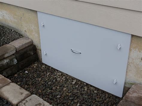 crawl space access door installation